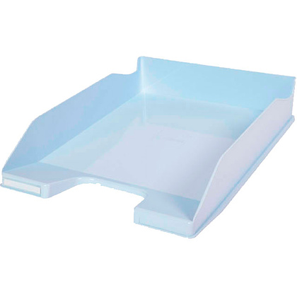 Модуль для бумаги горизонтальный "Aquarel", голубая пастель - 3