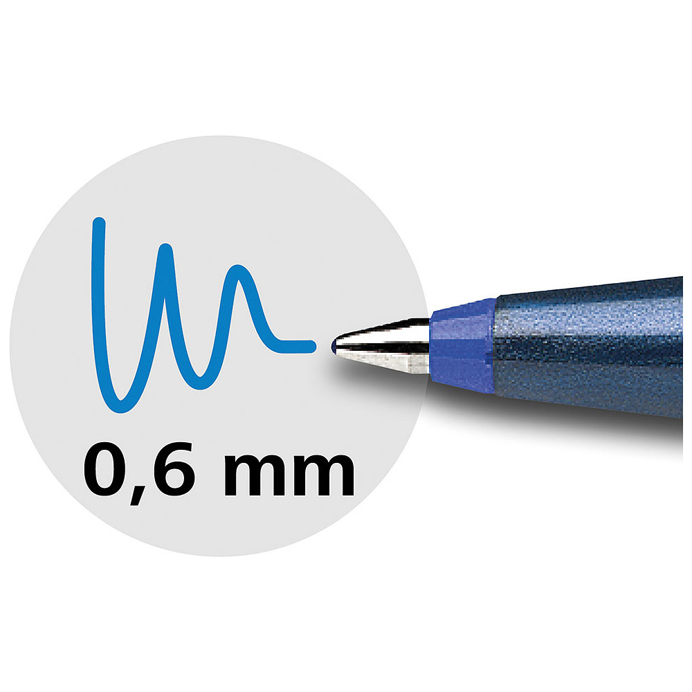 Ручка-роллер "Schneider Topball 857", 0.6 мм, синий, стерж. синий - 7