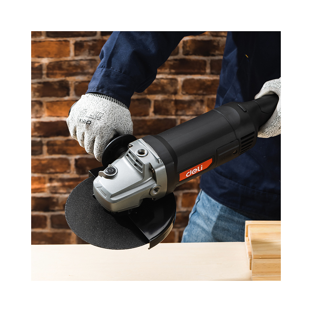 Угловая шлифмашина Deli RS EDE-JM230-2E 2400 Вт, 230 мм - 6