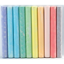 Мелки для доски круглые Maped "Color Peps", 10 цветов, ассорти