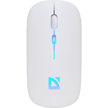 Мышь DEFENDER Touch MM-997, беспроводная, белый, 800-1600 dpi