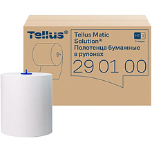 Полотенца бумажные Tellus Matic Стандарт, в рулонах, 1 слой, НT1, 280 м