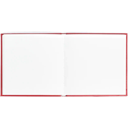 Скетчбук для акварели "Малевичъ", 14.5x14.5 см, 200 г/м2, 30 листов, красный - 3