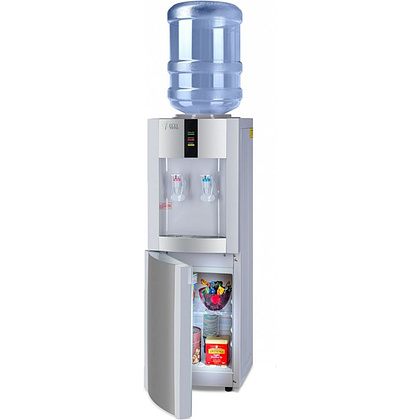 Кулер для воды со шкафчиком Ecotronic "V21-LE", белый