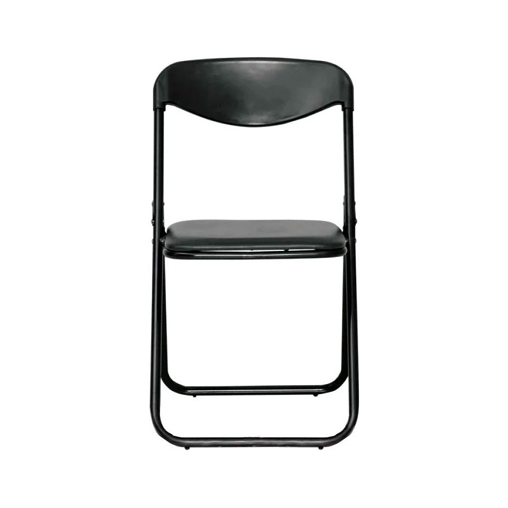 Стул для посетителей JACK BLACK кожзам, черный - 4