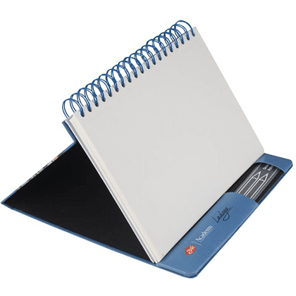 Скетчбук для акварели "Ладога", 17,5х25 см, 20 листов, синий - 9