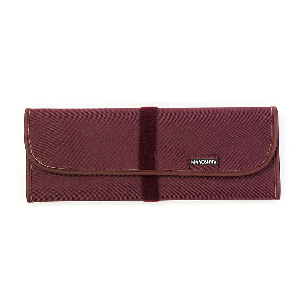 Пенал-органайзер "Малевичъ" для кистей, 34х48, бордо