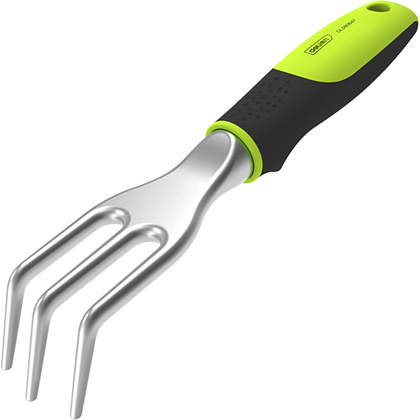 Набор садовых инструментов "Deli", 5 предметов (секатор, лопата 2 шт, грабли, щетка), зеленый, черный  - 4