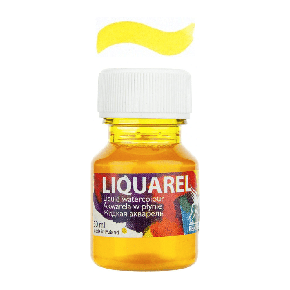 Акварель жидкая "Liquarel", 105 лимонный желтый, 30 мл