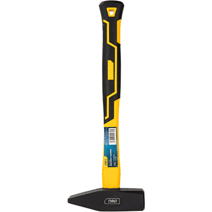 Молоток Deli "EDL442010", 1 кг, фиберглассовая рукоятка