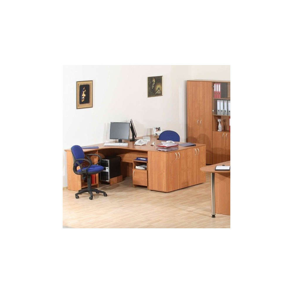 Коллекция Макси стол письменный М23-L, 1380х900х750 мм, сонома - 2