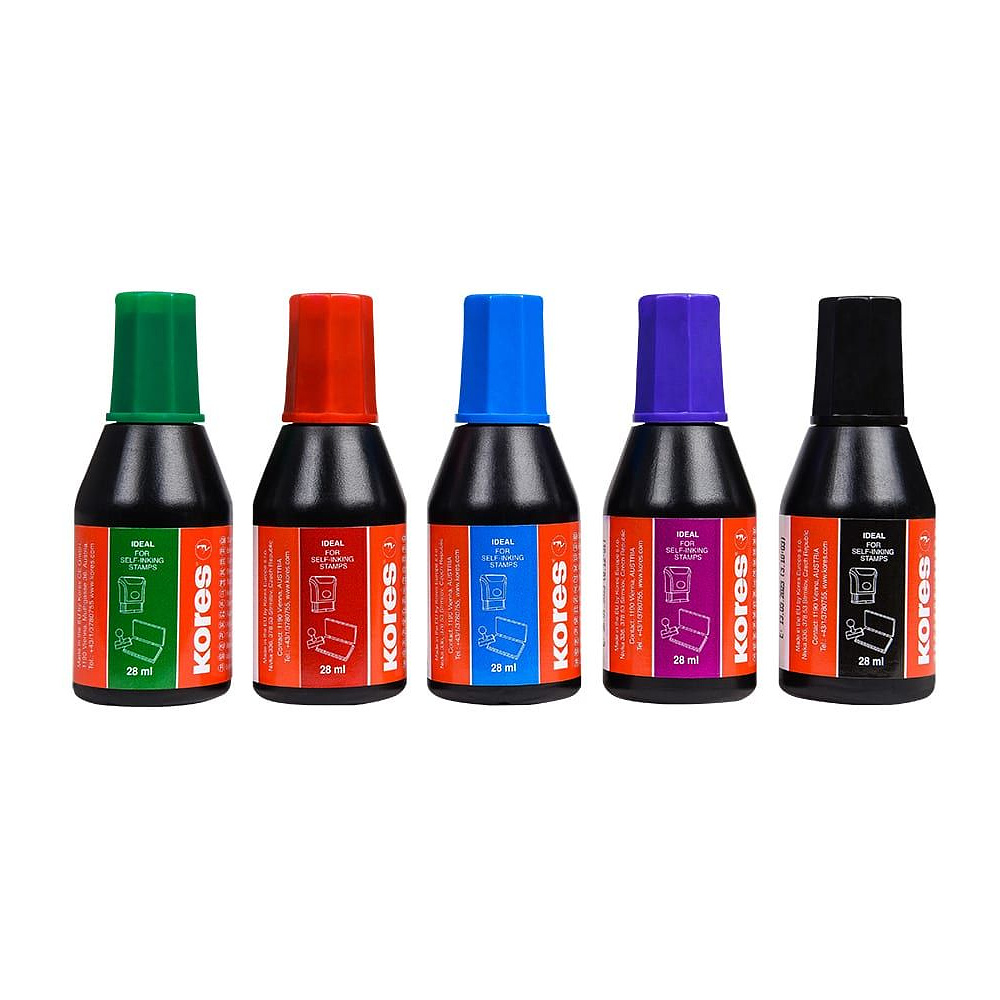 Краска штемпельная, 28 мл, фиолетовый - 2