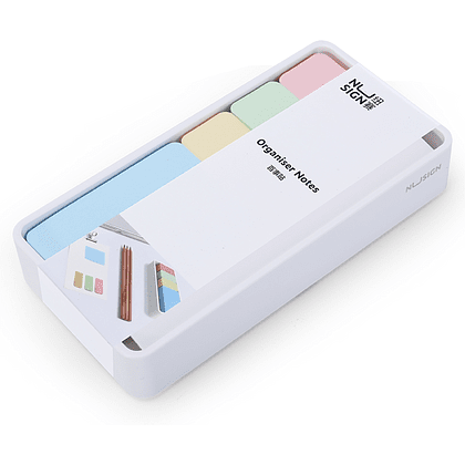 Бумага для заметок "Deli Nusign", ассорти 