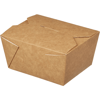 Контейнер бумажный, 600 мл, 130/110х110/90х65, 50 шт, крафт - 3