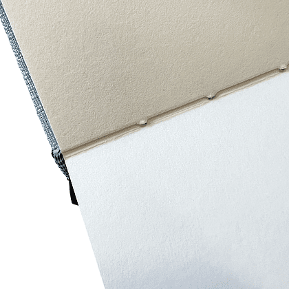 Cкетчбук для акварели "Potentate", горячий пресс, 12х12 см, 300 г/м2, 24 листа, серый - 4