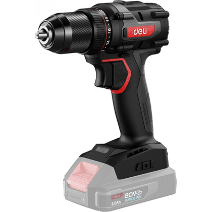 Аккумуляторная дрель-шуруповерт Deli RS EDE-DZ20-2, 20 В, 70 Нм, без АКБ и З/У, коробка