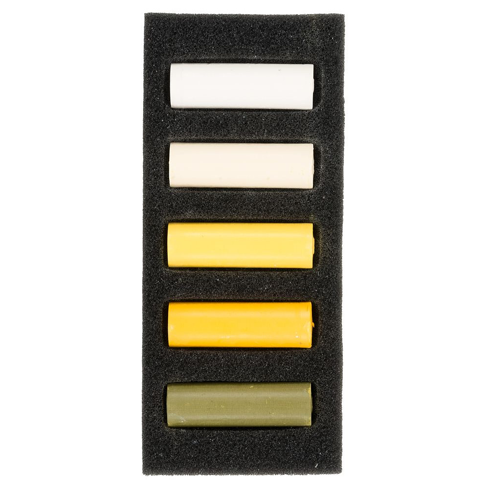 Набор мягкой пастели "Rembrandt Half Pastel", 5 цветов, теплые желтые - 2