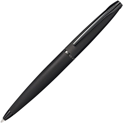 Ручка шариковая автоматическая "Cross ATX Brushed Black", 0.7 мм, черный, стерж. черный - 2