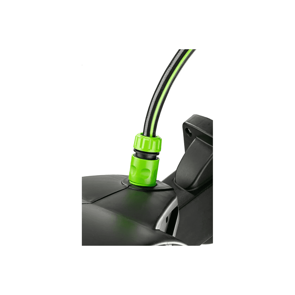 Шланг поливочный на катушке Amigo Grande 79668, 1/2", 30 м, с коннектором, черный, зеленый - 4