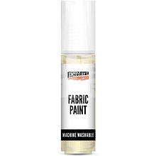 Краски для текстиля "Pentart Fabric paint", ваниль, банка