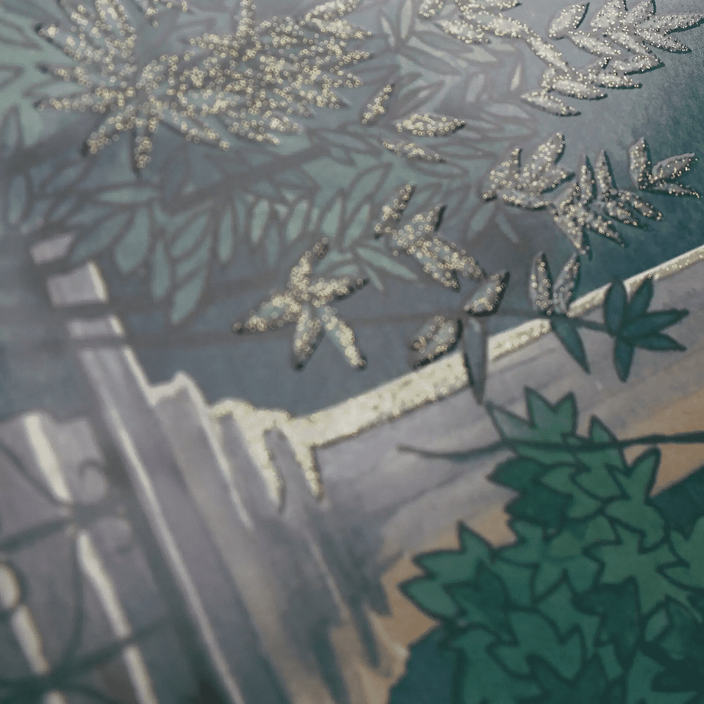 Тетрадь "Акварель (Эксклюзив)", А4, 96 листов, клетка, спираль сбоку, зеленый - 2