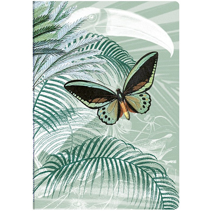 Блокнот "Jungle harmony", A5, 32 листа, линейка, ассорти 1 - 3