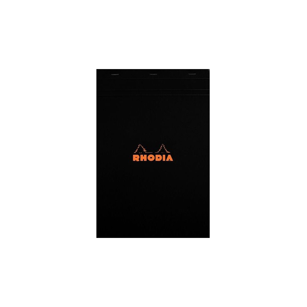 Блокнот "Rhodia", A4, 80 листов, клетка, черный