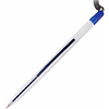 Ручка шариковая на подставке "Counter Pen", 0.5 мм, прозрачный, стерж. синий - 3