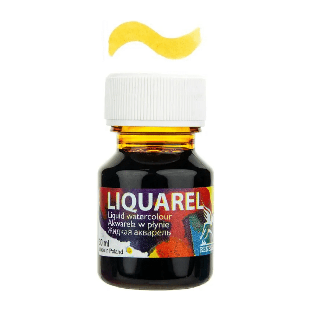 Акварель жидкая "Liquarel", 143 охра жёлтая, 30 мл