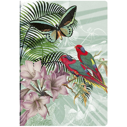 Блокнот "Jungle harmony", A5, 32 листа, линейка, ассорти 1 - 2