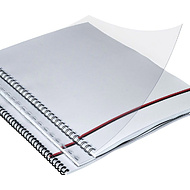 Обложка для переплета YesЛи, A4, пластик, 100 шт, дымчатый