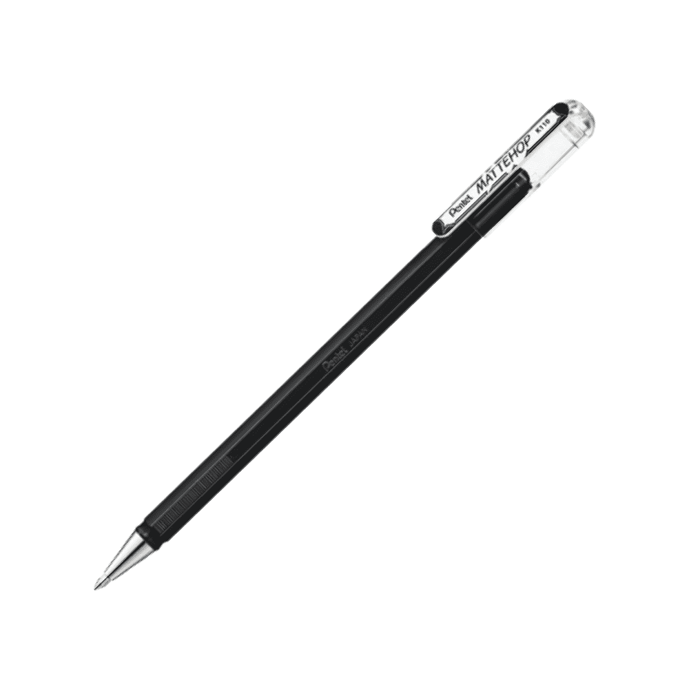 Ручка гелевая "Mattehop", 1 мм, черный