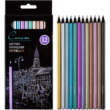 Набор цветных карандашей "Сонет",12 цветов