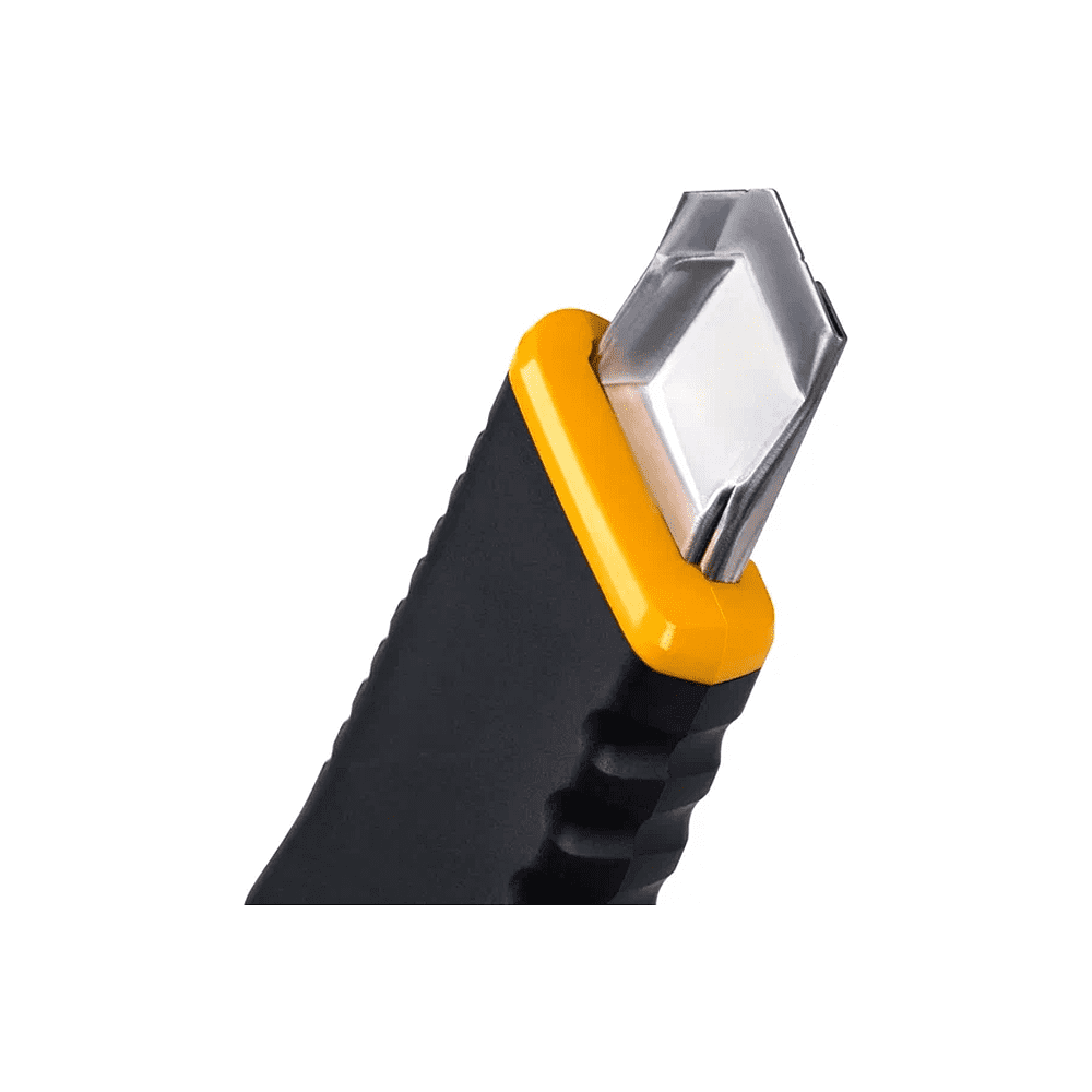 Нож строительный Miles "FA1806G/Y", 18 мм, усиленный - 5