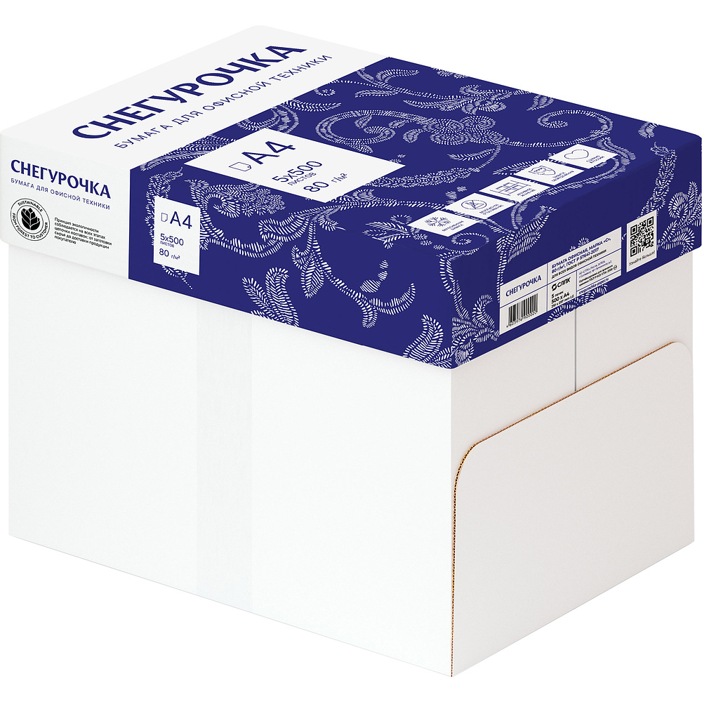 Бумага "Снегурочка", А4, 500 листов, 80 г/м2 - 5