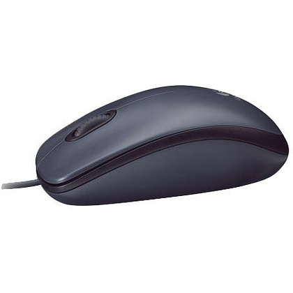 Мышь Logitech "Mouse M90", проводная, 1000  dpi, 3 кнопки, черный - 2