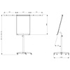 Флипчарт 2x3 "Mobilchart Pro" (TF02), 70x100 см - 2