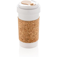 Стакан "Eco", биоразлагаемый, 400 мл, белый, светло-коричневый