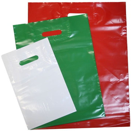 Пакет полиэтиленовый, 40x50x3.5 см, темно-синий