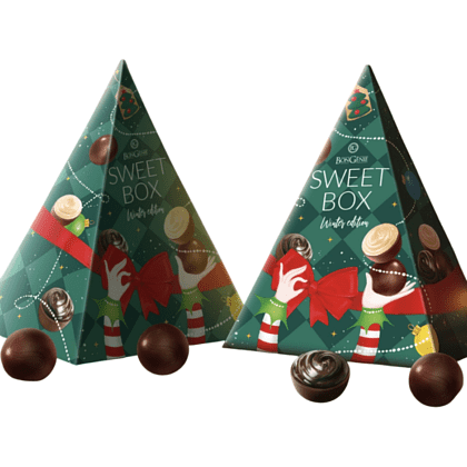 Конфеты "Bongenie Сладкий бокс", 75 г, ассорти в молочной шоколадной глазури