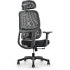 Кресло для руководителя SitZone U-073A сетка, ткань, пластик, черный, -30% - 3