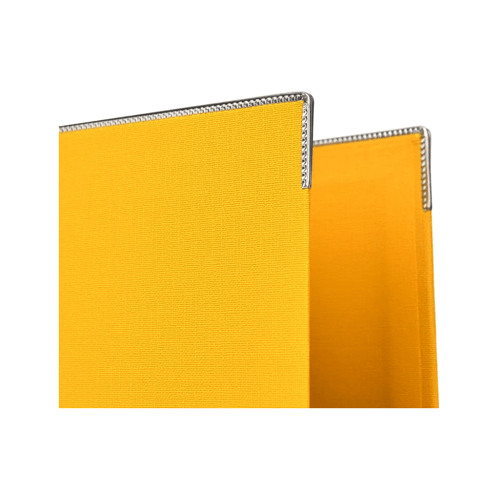 Папка-регистратор "Yesli:", А4, 75 мм, ПВХ, желтый - 4