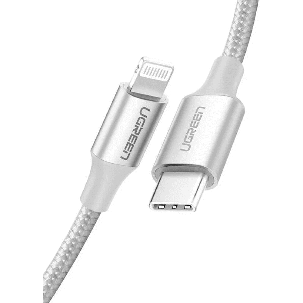 Кабель UGREEN US304-70523, 1 м, серый  - 2