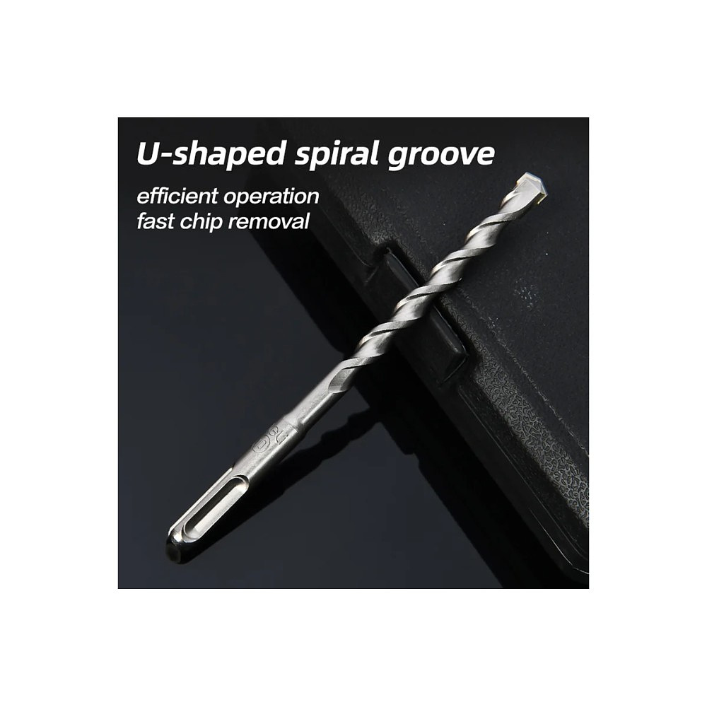 Бур по бетону Deli YS EDH-Y101600, 10x160 мм, SDS-PLUS - 6