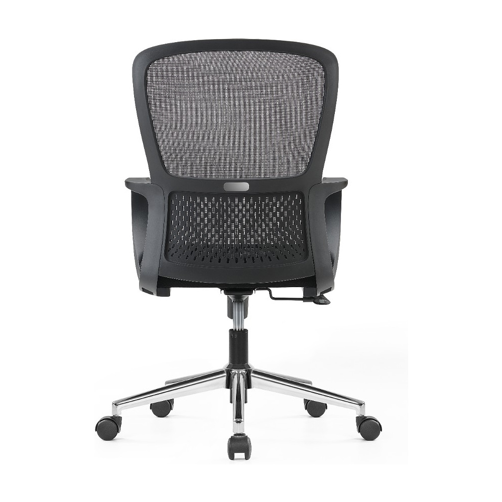 Кресло компьютерное SitZone U-069B, сетка, ткань, черный - 5