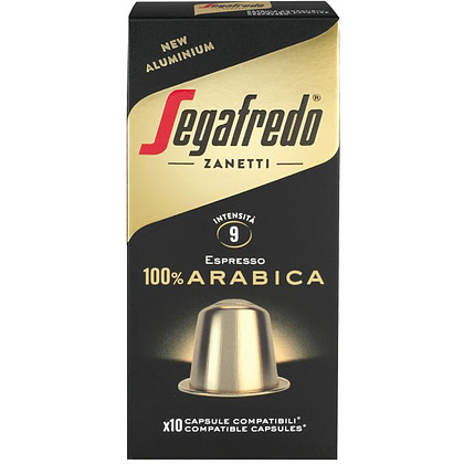 Капсулы "Segafredo" Arabica для кофемашин Nespresso, 10 порций