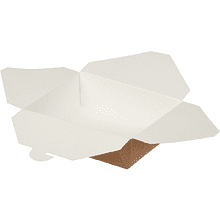 Контейнер бумажный, 950 мл, 170/135х155/120х50, 40 шт, крафт