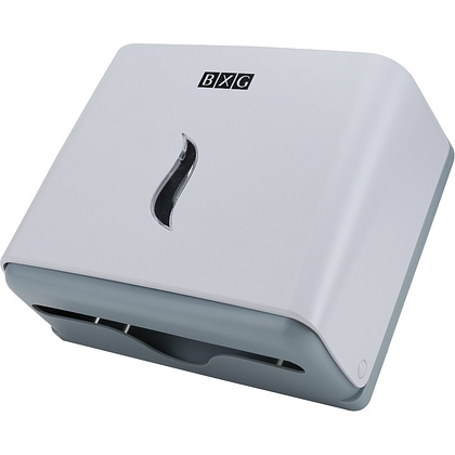 Диспенсер для полотенец листовых BXG-PD-8025, пластик, белый - 4