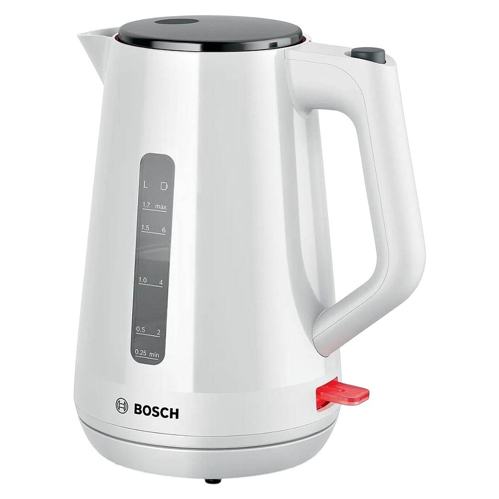 Электрочайник Bosch TWK1M121, пластик, белый