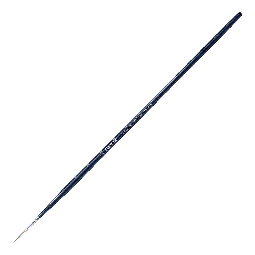 Кисть "Escoda Chronos", микс, круглая, на короткой ручке, № 2/0